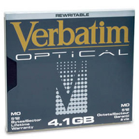 Verbatim 4.1 GB MO Disk R/W
